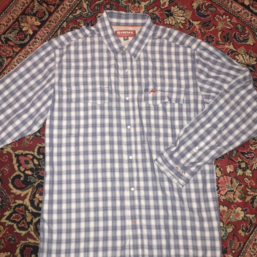 Men’s Simms Big Sky long shirt